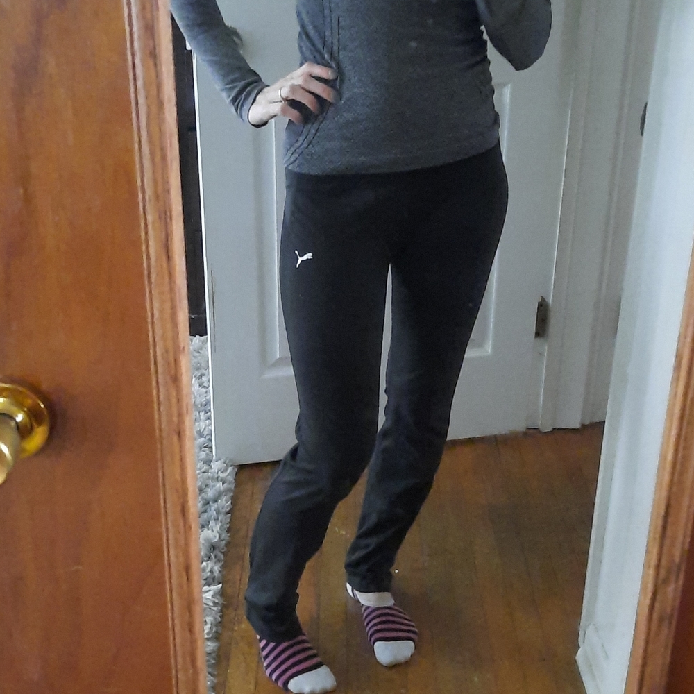 PUMA BLACK LEGGINGS